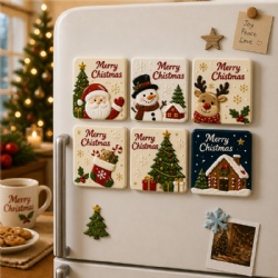 Christmas Ceraminc Magnets